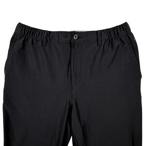 Chubbies Everywear Pants Mens Black Elastic Waist Performance Large 30 Inseam